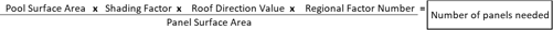 Sizing Formula